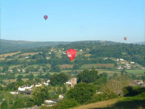 Balloons over Crickhowell