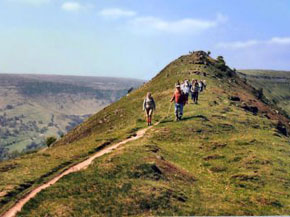 Walkers around Crickhowell